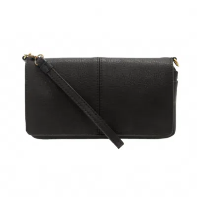 Joy Susan Women's Everly Organizer Flap Crossbody Bag In Black