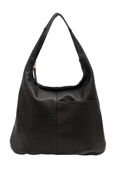 Joy Susan Women's Harley Studded Hobo Purse In Black