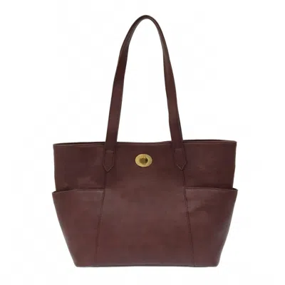 Joy Susan Women's Judy Tote Bag In Bordeaux In Brown