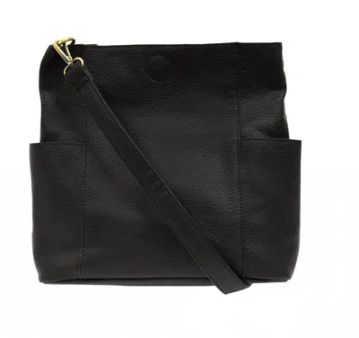 Joy Susan Women's Kayleigh Pocket Bucket Bag In Black