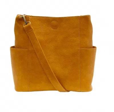 Joy Susan Women's Kayleigh Pocket Bucket Bag In Honey In Orange
