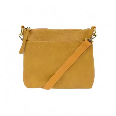 Joy Susan Women's Layla Top Zip Crossbody Bag In Dijon In Yellow