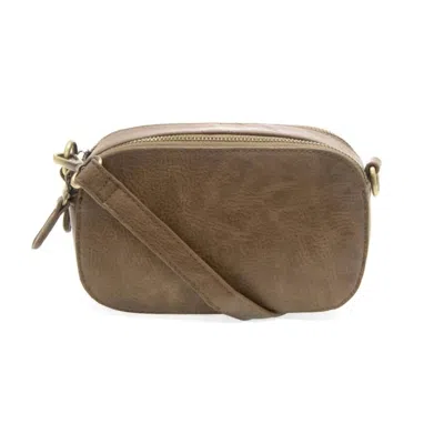 Joy Susan Women's Layne Double Zip Mini Camera Crossbody Bag In Cocoa In Brown