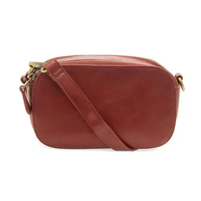 Joy Susan Women's Layne Double Zip Mini Camera Crossbody Bag In Scarlett In Red