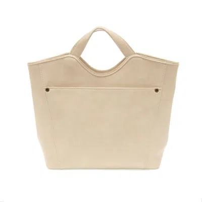 Joy Susan Women's Liz Medium Tote Bag In Cotton In Beige