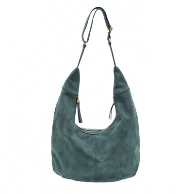 Joy Susan Women's Rochelle Large Crescent Bag In Dark Turquoise In Blue