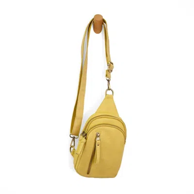 Joy Susan Women's Skyler Sling Bag In Sunshine Yellow