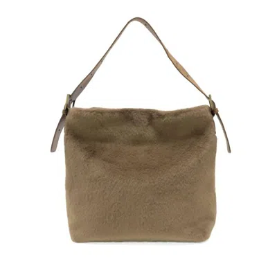 Joy Susan Women's Teresa Faux Fur Hobo Bag In Coffee In Brown