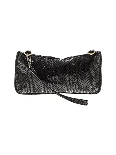 Pre-owned Joy Susan Wristlet In Black