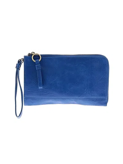 Pre-owned Joy Susan Wristlet In Blue