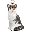 Joy To The World Collectibles 'american Short Hair' Ornament In White