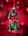 Joy To The World Collectibles Cavalier King In Puffer Coat Christmas Ornament In Multi