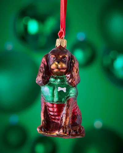 Joy To The World Collectibles Cavalier King Ruby In Puffer Coat Christmas Ornament In Multi