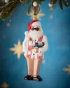 Joy To The World Collectibles Neiman Marcus Florida Santa Christmas Ornament In Multi