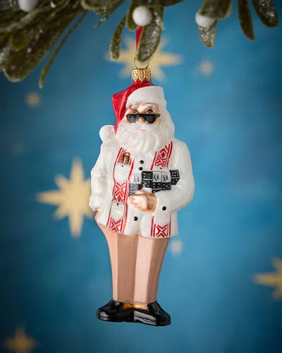 Joy To The World Collectibles Neiman Marcus Florida Santa Christmas Ornament In Multi