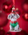 Joy To The World Collectibles Shih Tzu With Elf Pajamas Christmas Ornament In Multi