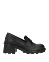 Joy Wendel Woman Loafers Black Size 11 Soft Leather In Black
