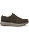 Joya Men's Chicago Lace Up Shoes In Brown In Brown
