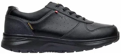 Joya Men's Dynamo Iii Slip Resistant Work Safety Shoes In Black