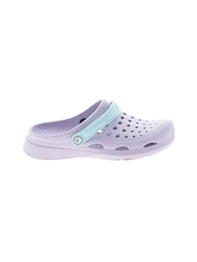 Pre-owned Joybees Kids' Clogs In Purple