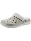 Joybees Cozy Lined Clog Womens Faux Fur Slip On Clogs In Multi