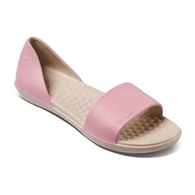 Joybees Womens Flat Sandals In Pink