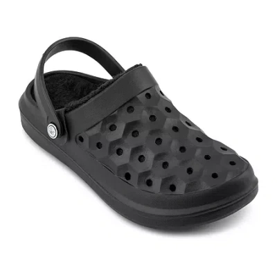 Joybees Womens Round Clogs In Black