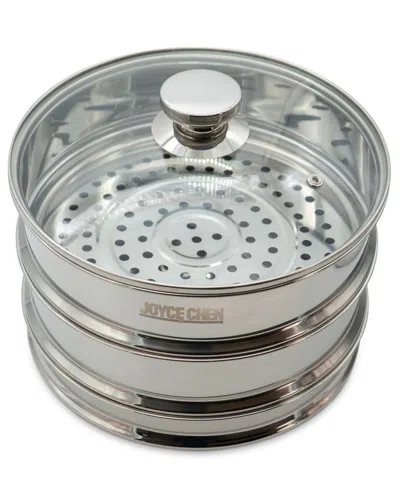 Joyce Chen 10-inch Stainless Steel Steamer In Silver