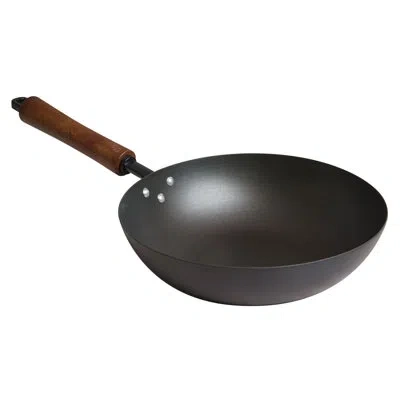 Joyce Chen ® 9.5-in. Classic Series Carbon Steel Preseasoned Stir Fry Pan With Beech Handle In Black
