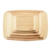 Joyce Chen Burnished Bamboo Cutting Board Set, 5 Pack