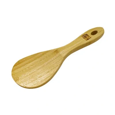 Joyce Chen Burnished Bamboo Rice Paddle, 9-inch In Beige
