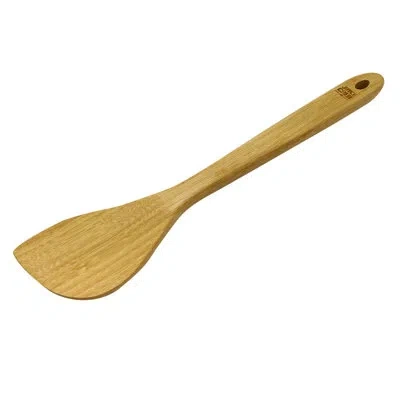 Joyce Chen Burnished Bamboo Wok Spatula, 15-inch In Brown