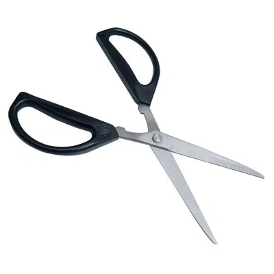 Joyce Chen Deluxe Unlimited Kitchen Scissors, 8" W/ Dark Navy Handles