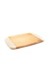 Joyce Chen Large Burnished Cutting Board In Brown
