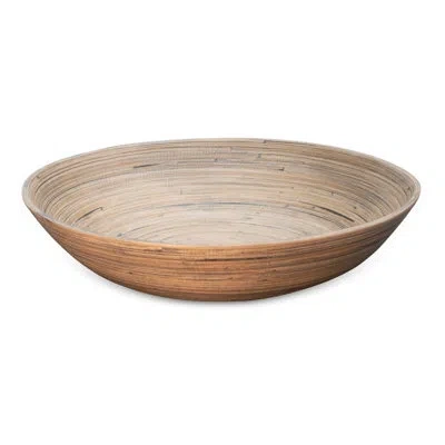 Joyce Chen Lexa Bamboo Salad Bowl, 14 Inch, Bamboo In Black