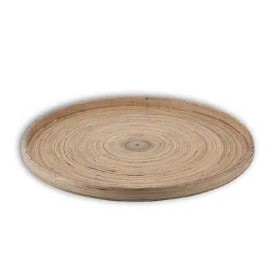 Joyce Chen Lexa Bamboo Serving Tray, 16 Inch,  Bamboo In Brown