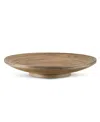 Joyce Chen Lexa Collection 12" Footed Plate In Black