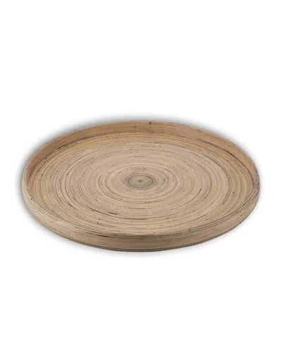 Joyce Chen Lexa Collection 16" Serving Tray In Black