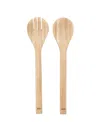 Joyce Chen Lexa Collection 2-pc. Utensil Set In Brown