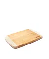 Joyce Chen Medium Burnished Cutting Board In Brown