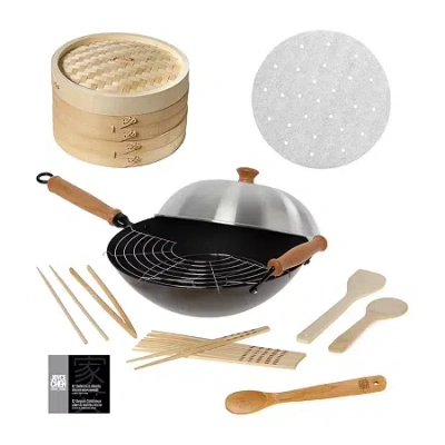 Joyce Chen Professional Series Carbon Steel 13-pc. Wok Set In Multi