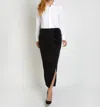Joyce Met Rachie La Rosette Skirt In Black In Black