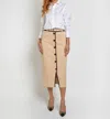 Joyce Met Rachie Zuzu Skirt In Natural In White