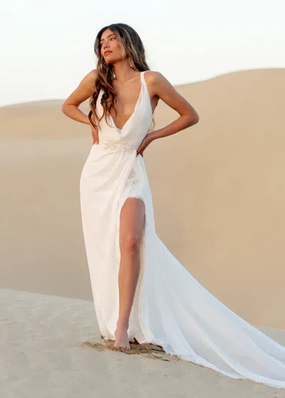 Joyfolie Denisse Bridal Gown In Lily In White
