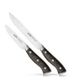 JOYJOLT 2 PIECE UTILITY KNIFE HIGH CARBON STEEL KITCHEN KNIFE SET