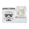 Joyjolt 3d Helmet Double Wall Storm Trooper Star Wars Cappuccino Cup In White