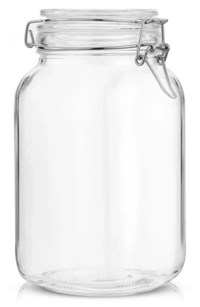 Joyjolt Airtight Glass Storage Container In Clear