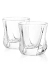 Joyjolt Aurora Set Of 2 Whiskey Glasses