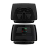 Joyjolt Darth Vader Stackable Glasses 2-pc. Drinkware Set In White