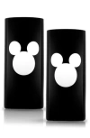 Joyjolt Disney Luxury Highball Glasses In Black